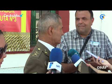 El viejo soldado Rocha y su adiós a la bandera