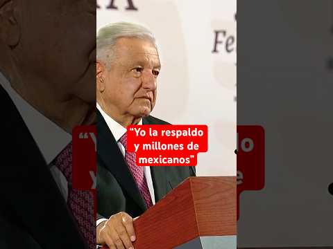 AMLO apoya a Sheinbaum al no invitar al Rey Felipe de España a su toma de protesta #shorts