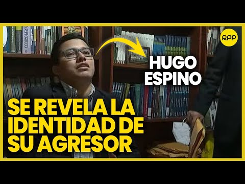 Sobre agresor de Hugo Espino: Es de nacionalidad ecuatoriana, indicó su abogado