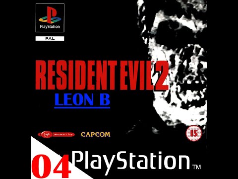 RESIDENT EVIL 2 PS1 - LEON B [04] - 🧟‍♀️LEON gegen TYRANT (MR. X). LEON B ENDE & HUNK GAMEPLAY