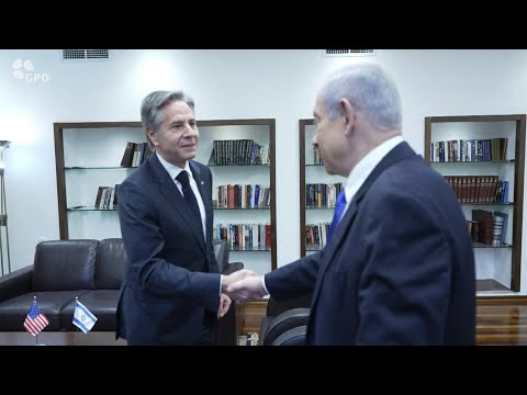 Antony Blinken rencontre Benjamin Netanyahu à Tel Aviv | AFP Images