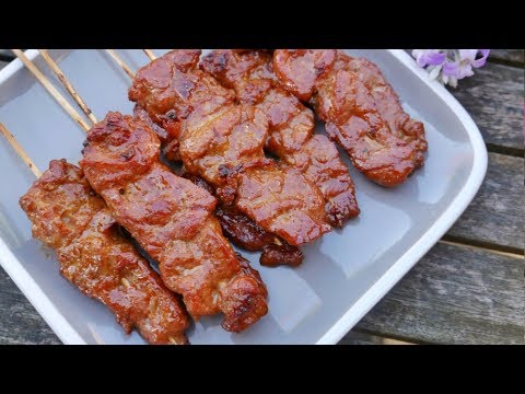 สูตรหมูปิ้งนุ่มๆหวานน้อย|Moo