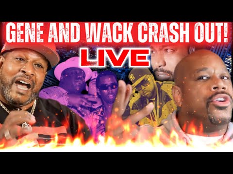 Gene Deal And Wack 100 CRASH OUT!|Over Diddy Biggie & Kay Slay!|LIVE REACTION! #ShowfaceNews
