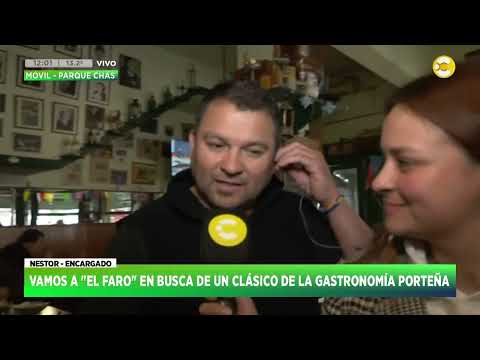 Visitamos El Faro: un clásico de gastronomía porteña | HNT con Nacho Goano