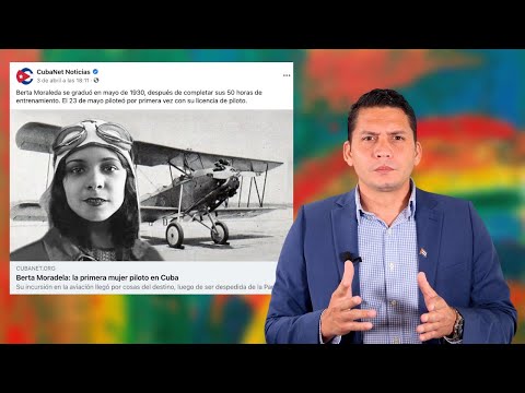 ??La primera mujer piloto en Cuba. ??