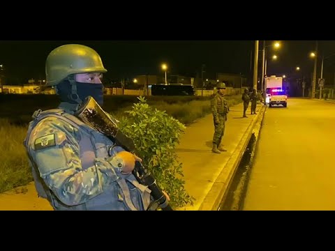 La Policía Nacional desarrolló operativo de seguridad en Machala, El Oro