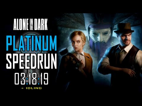 ALONE IN THE DARK - Platinum Speedrun Walkthrough in 03:18:19 - Full Trophy / Achievement Guide