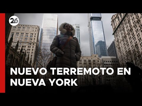 Nuevo terremoto en ciudad de Nueva York y parte del estado de Nueva Jersey