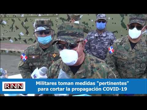 Ministro de Defensa reparte mascarillas y guantes a militares en frontera