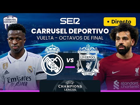 ? REAL MADRID - LIVERPOOL | Octavos de Final de la UEFA Champions League EN DIRECTO