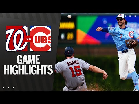 Nationals vs. Cubs Game Highlights (9/5/25) | MLB Highlights