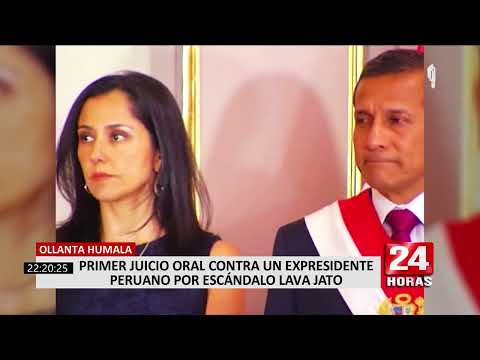 Inicia juicio oral contra Ollanta Humala y Nadine Heredia