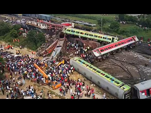 Inde : au moins 288 morts dans une catastrophe ferroviaire