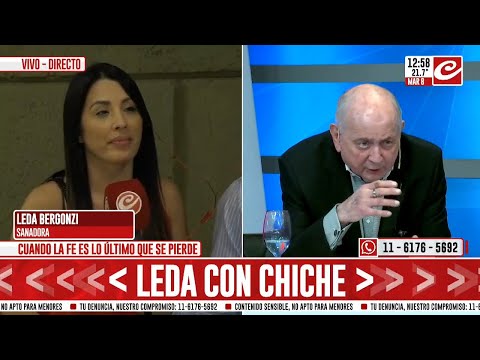 Leda: Soy una simple discipula de Dios, no me siento más que nadie