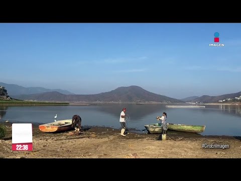 Presa Miguel Alemán, en Valle de Bravo, ofrece un panorama casi apocalíptico | Ciro