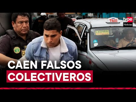 Villa El Salvador: PNP captura a falsos colectiveros que asaltaban a pasajeros