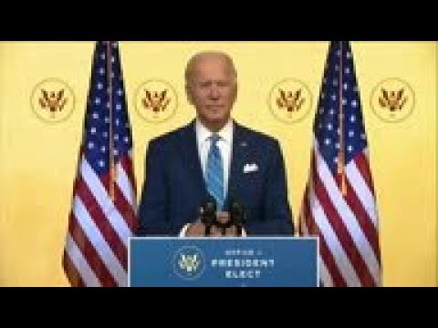 Biden's unity appeal in Thanksgiving-eve address