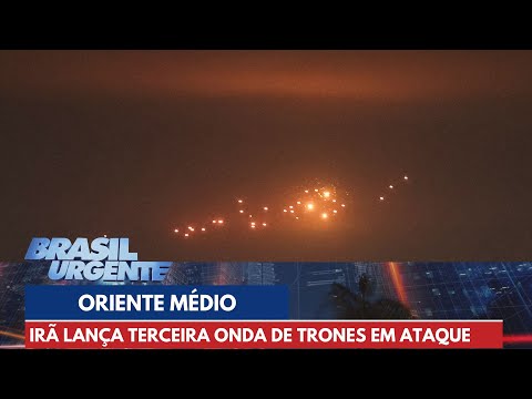 Irã lança terceira onda de trones para atacar Israel