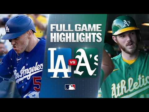 DODGERS vs ATHLETICS: Official Full 경기 하이라이트 (July 1) | 2026 MLB Season