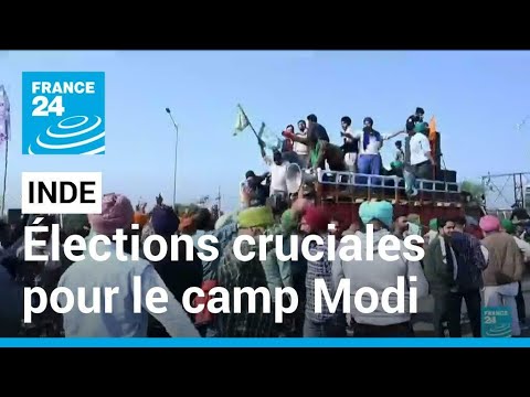 Inde : des élections régionales cruciales pour le camp Modi • FRANCE 24