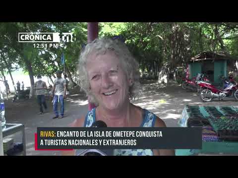 Turismo activado durante vacaciones bicentenarias en Ometepe - Nicaragua