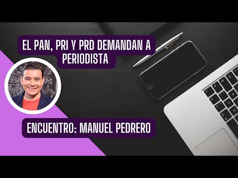 MANUEL PEDRERO HABLA DE LA DENUNCIA EN SU CONTRA: BUSCAN INTIMIDAR