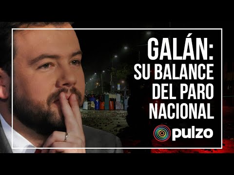 Carlos Fernando Galán habla del paro nacional, Gustavo Petro y hace duro llamado a políticos | Pulzo
