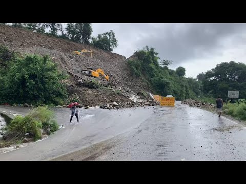 Heavy monsoon rains trigger floods and landslides in India's Himalayan region
