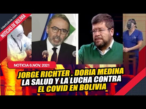 ? ¿Cómo esta la SALUD y la LUCHA contra el COVID en BOLIVIA Jorge Richter y Doria Medina responden.