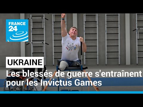 Ukraine : les blessés de guerre s'entraînent pour les Invictus Games • FRANCE 24