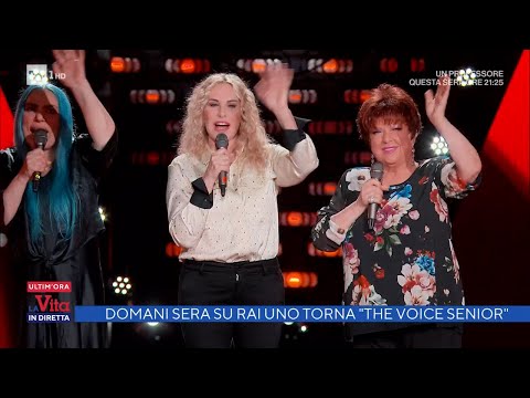 Torna su Rai Uno The Voice Senior - La vita in diretta 25/11/2021