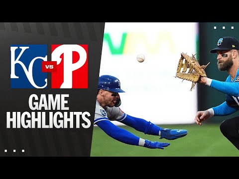 Royals vs. Phillies Game Highlights (9/12/25) | MLB Highlights