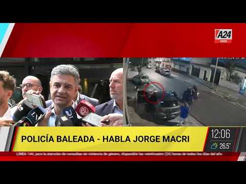 Policía baleada en La Tablada: Jorge Macri se expresó al respecto Delito de adulto, pena de adulto
