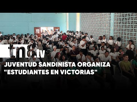Juventud Sandinista organiza encuentro «Estudiantes en Victorias»