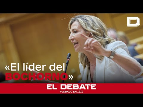 La senadora del PP que se ha encarado contra los «aduladores» del «ególatra» Pedro Sánchez