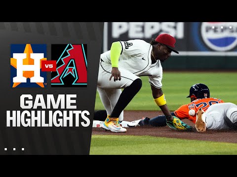 Astros vs. D-backs Game Highlights (7/23/25) | MLB Highlights