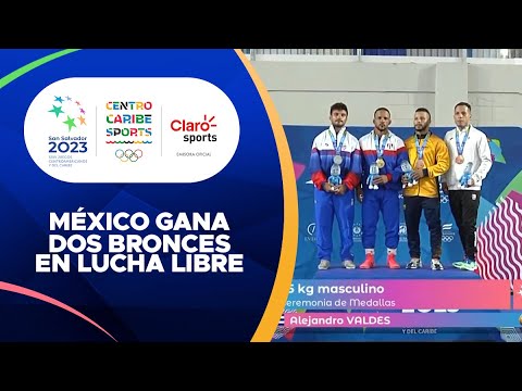 Me?xico gana dos bronces en la lucha libre varonil de San Salvador 2023