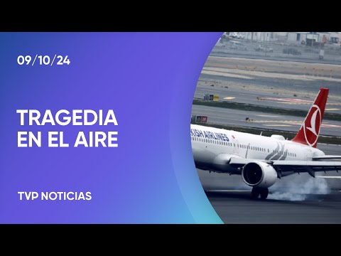 Murió un piloto en pleno vuelo