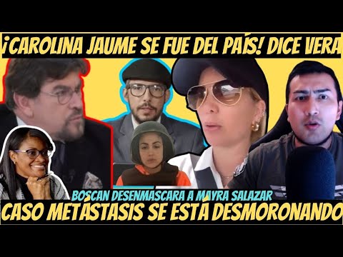 Carolina Jaume se fugó del País dice Carlos Vera | Boscan arremete contra Mayra Salazar