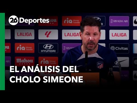 Simeone: Estar en Champions nos hizo tener este estadio, estos jugadores y competir
