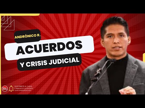 ACUERDOS EN MARCHA! Andrónico Rodríguez PIDE REUNIÓN ANTICIPADA para Resolver Crisis Judicial