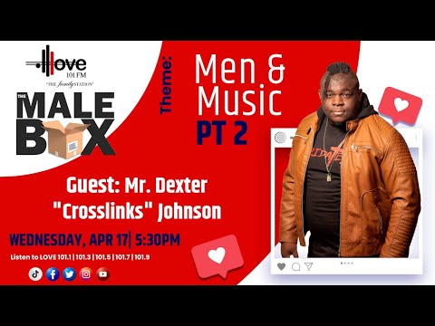 The Male Box- Men & Music 2- Wednesday, April 17, 2024- 5:30 pm