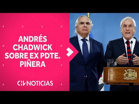 Andrés Chadwick y la huella que dejará Sebastián Piñera: “Siempre se jugó por la paz” - CHV Noticias