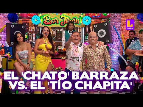 El 'Chato' Barraza se batió en un duelo de chistes contra el 'Tío Chapita' en Bar de Jirón del Humor