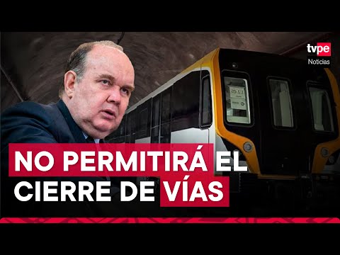 Alcalde de Lima realizará propuesta al MTC y a la ATU por la Línea 2 del Metro de Lima