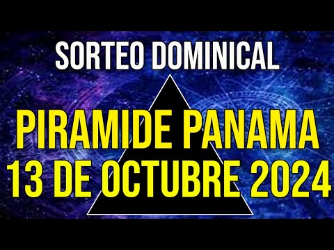 Pirámide Loteria Panamá para el Domingo 13 de Octubre 2024 Lotería de Panamá