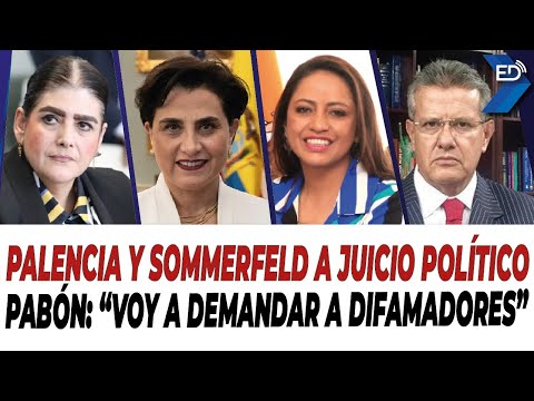 EN VIVO  Palencia y Sommerfeld a juicio político | Pabón: Voy a demandar a difamadores.