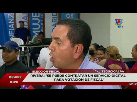 Antonio Rivera asegura que la elección de fiscales no puede ser a mano alzada