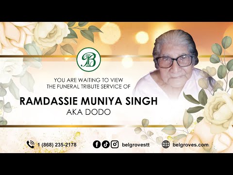 Ramdassie Muniya Singh aka Dodo Tribute Service