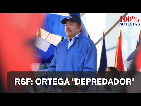 Daniel Ortega es uno de los dirigentes depredadores de la prensa para RSF